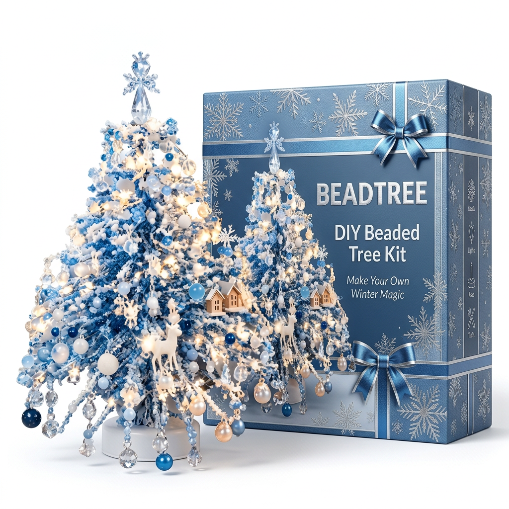 BeadTree DIY Beaded Winter Tree Kit